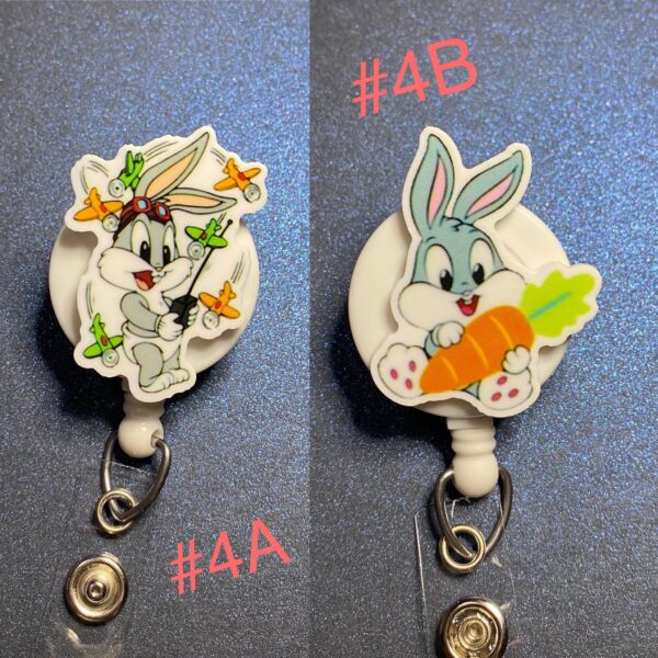 Cartoon Characters - alligator clip - badge reel - Image 5
