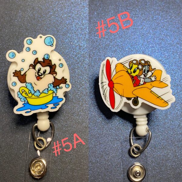 Cartoon Characters - alligator clip - badge reel - Image 6