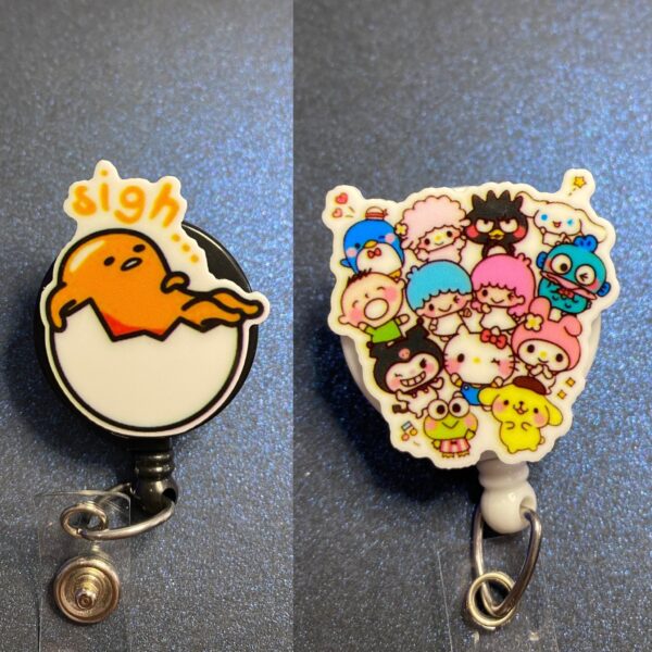 Character - alligator clip - badge reel - Image 2