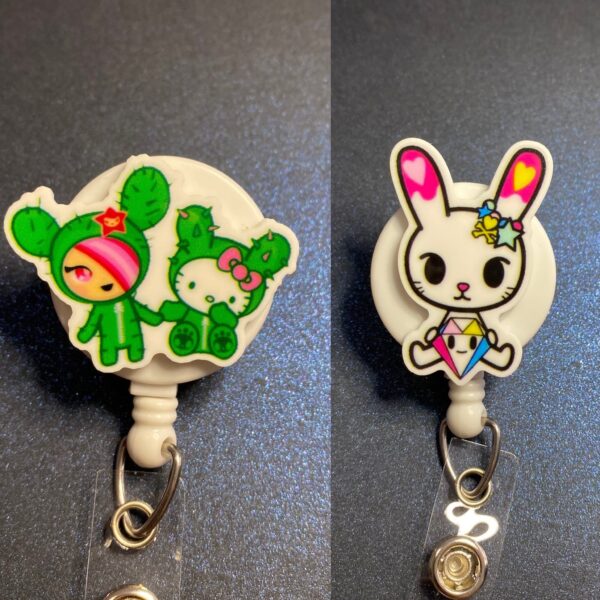 Character - alligator clip - badge reel - Image 5