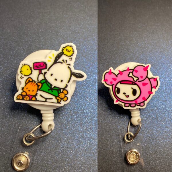 Character - alligator clip - badge reel - Image 7