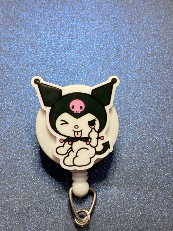 Character - alligator clip - badge reel - Image 3