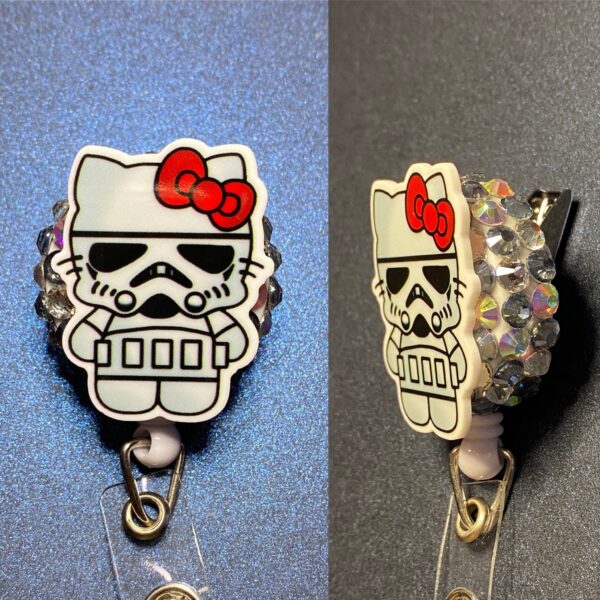 Character - alligator clip - badge reel - Image 2