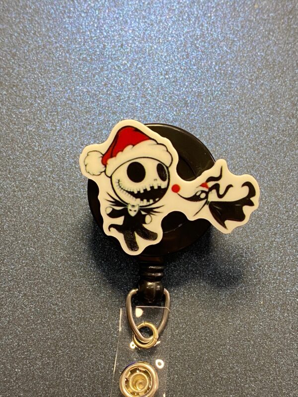 Nightmare Before Christmas Character - Alligator clip - Badge reel - Image 2