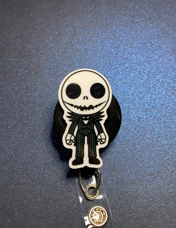 Nightmare Before Christmas Character - Alligator clip - Badge reel - Image 3