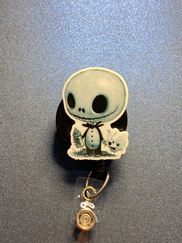 Nightmare Before Christmas Character - Alligator clip - Badge reel - Image 10