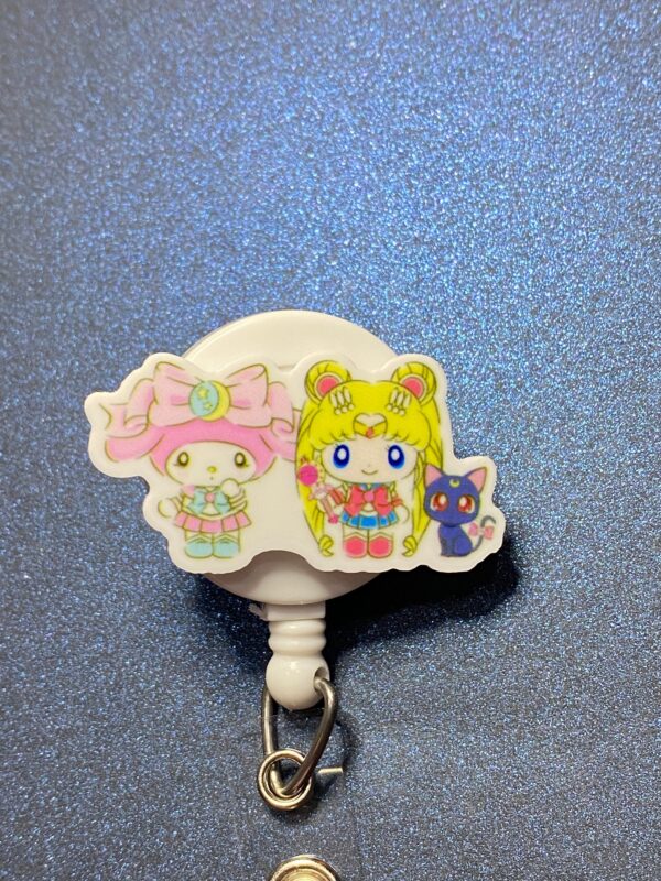 Character - alligator clip - badge reel - Image 2