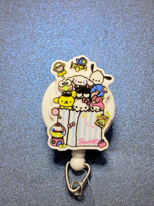 Character - alligator clip - badge reel - Image 2