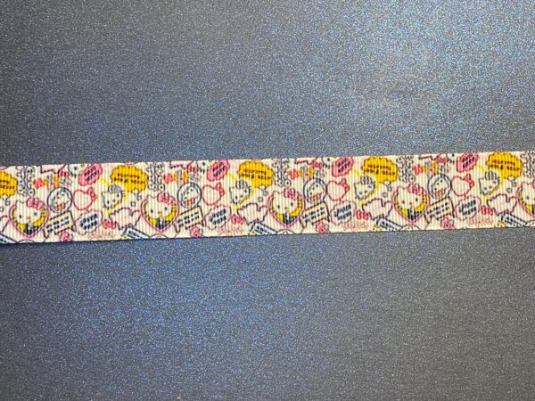 Character Grosgrain Ribbon 7/8" (22mm) - Image 2