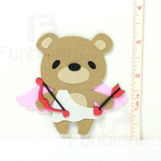 cupid bear cutout
