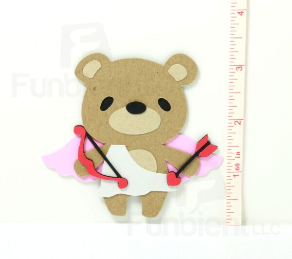cupid bear cutout