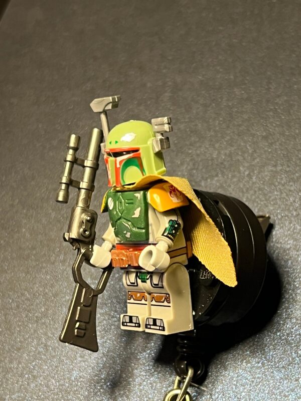 Boba Fett Custom Made - alligator clip - badge reel - Image 2