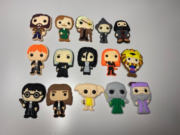 Custom made Harry Potter characters- Alligator clip - Badge reel
