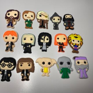 Custom made Harry Potter characters- Alligator clip - Badge reel