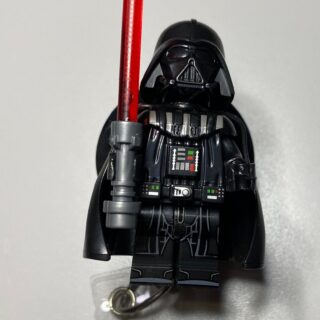 Custom made minifigure - alligator clip - badge reel