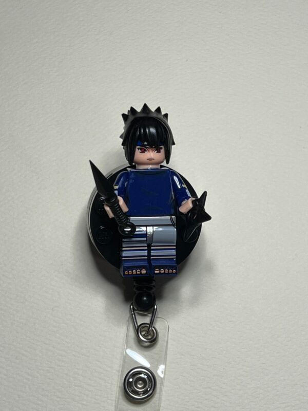 Naruto Minifigures Set B - Alligator clip - Badge reel - Image 3