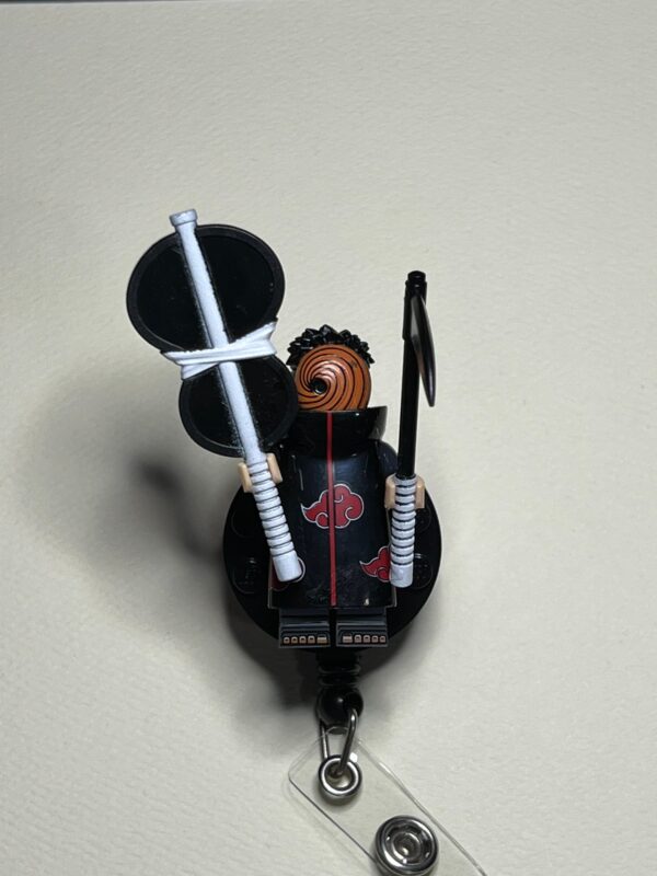 Naruto Minifigures Set B - Alligator clip - Badge reel - Image 4