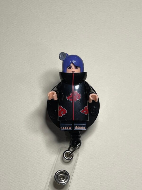 Naruto Minifigures Set B - Alligator clip - Badge reel - Image 5