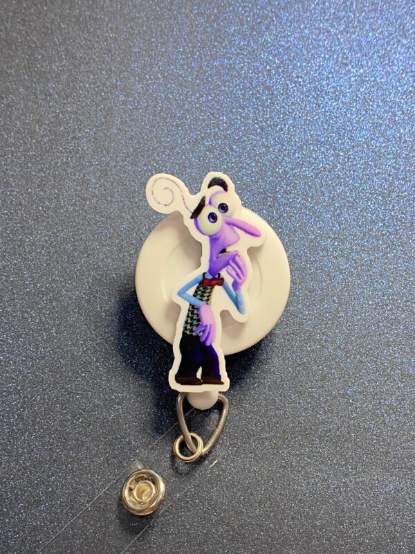 Inside Out characters- alligator clip - badge reel - Image 2