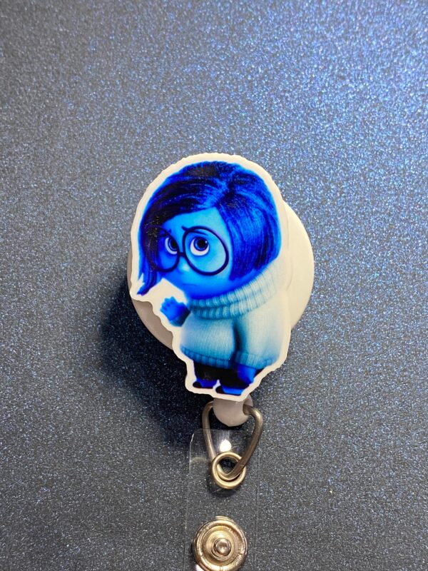 Inside Out characters- alligator clip - badge reel - Image 4