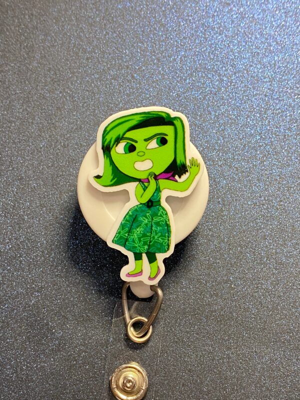 Inside Out characters- alligator clip - badge reel - Image 6