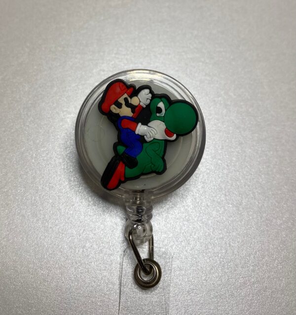 Game characters- alligator clip - badge reel - Image 2