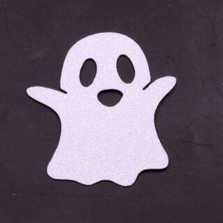 Glitter Ghost Cutout - 9 count
