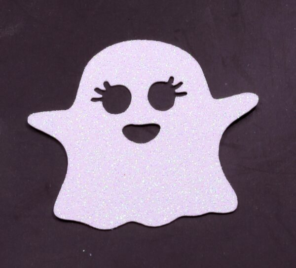 Glitter Ghost Cutout - 9 count - Image 3