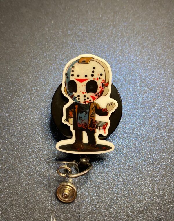 Halloween & Horror Movie Characters - Alligator clip - Badge reel - Image 8