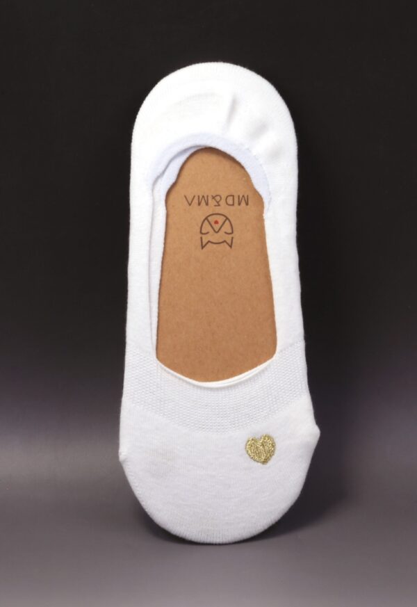 Heart No-Show Socks - Image 3