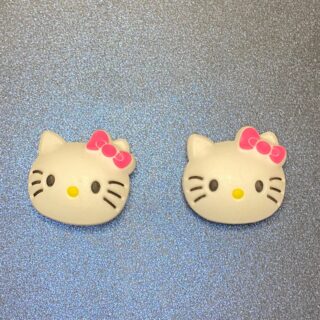 Hello Kitty 3D - 2PC 3D Shoe Charms - Soft PVC