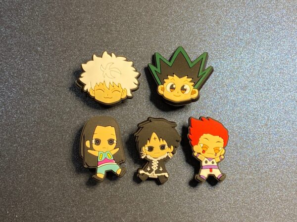 Hunter × Hunter - 5PC Shoe Charms - Soft PVC