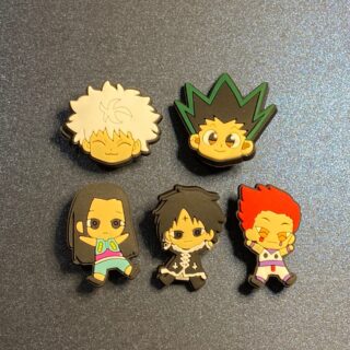 Hunter × Hunter - 5PC Shoe Charms - Soft PVC