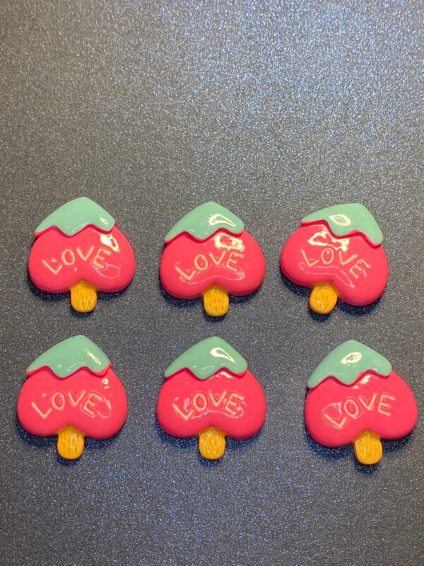 Love 3D Resin - 6 pieces