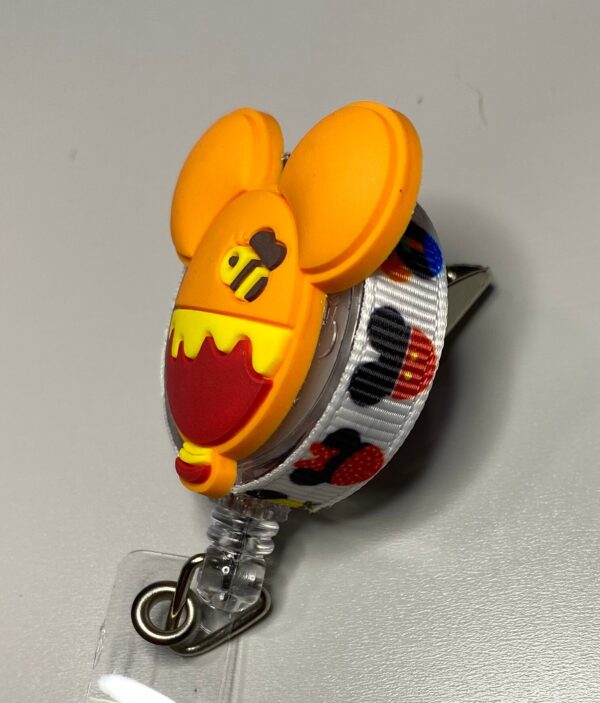 Mickey Balloon inspired Characters- alligator clip - badge reel - Image 2