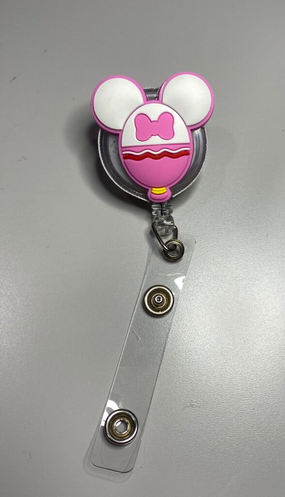 Mickey Balloon inspired Characters- alligator clip - badge reel - Image 4
