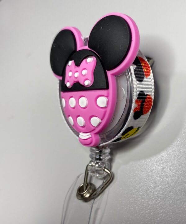 Mickey Balloon inspired Characters- alligator clip - badge reel - Image 7
