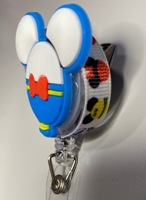 Mickey Balloon inspired Characters- alligator clip - badge reel - Image 8
