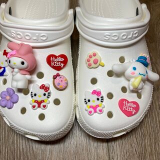 My Melody and Cinnamoroll 3D Shoe Charms