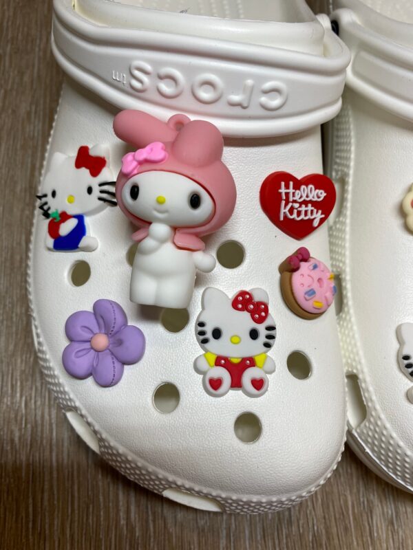 My Melody and Cinnamoroll 3D Shoe Charms - Image 2