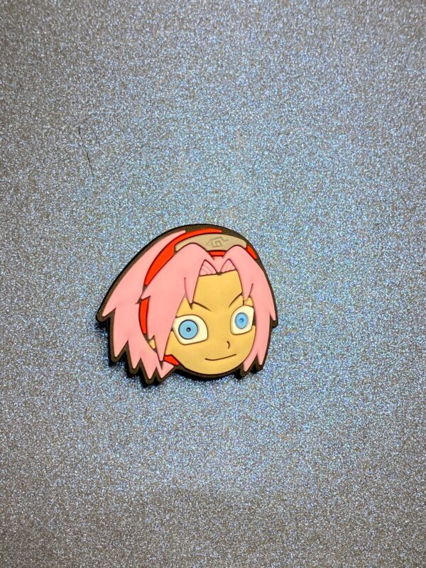 Naruto Heads - 8PC Shoe Charms - Soft PVC - Image 7