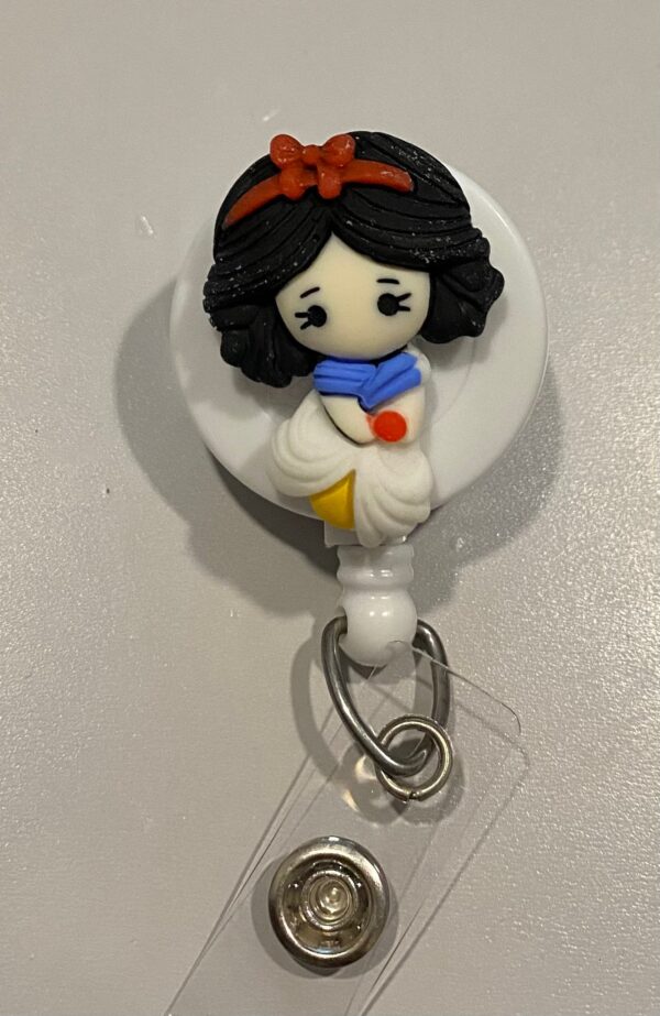 Princess inspired characters- alligator clip - badge reel - Image 5