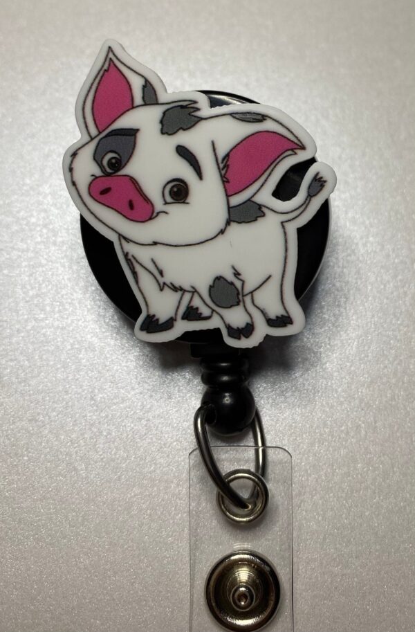 Princess inspired characters- alligator clip - badge reel - Image 8