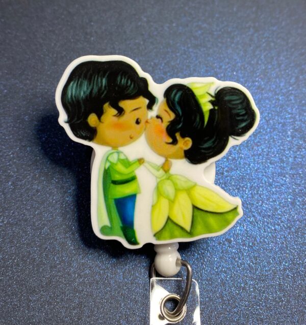 Princess & Prince inspired characters - alligator clip - badge reel - Image 6
