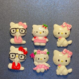 Random 3D Resin - 6 pieces
