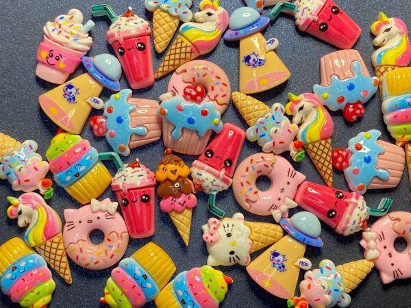 Random 3D Resin - 6 pieces