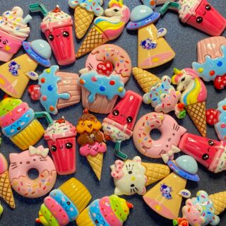 Random 3D Resin - 6 pieces