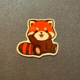Red Panda Character Resin