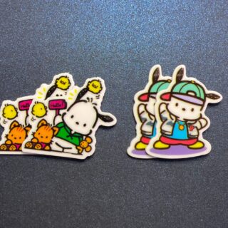 Set of 4 Character Resin