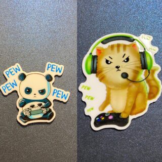 Set of 4 Video Game Resin (2 of each)